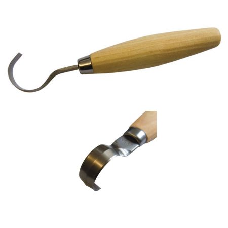 Mora Kniv 162 Stainless Steel Spoon Knife, Blade Length 5.2cm