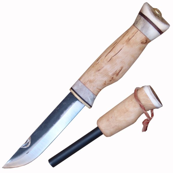 Wood Jewel Wilderness Survival Knife Scandinavian Style Fixed Blade | SportingCutlery.co.uk