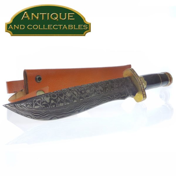 Damascus Style Bowie - Unused