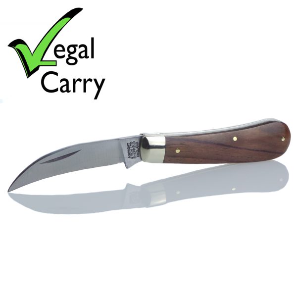 A. Wright & Son 108W Wood Peach Pruner - 6.3cm Blade | SportingCutlery.co.uk