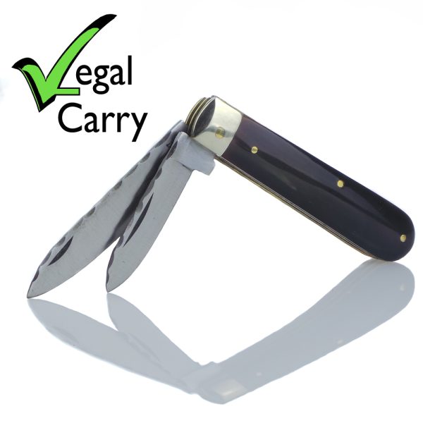 A. Wright & Son 41 Buffalo Twin Blade Gentleman's Scallop Back - 7.1cm