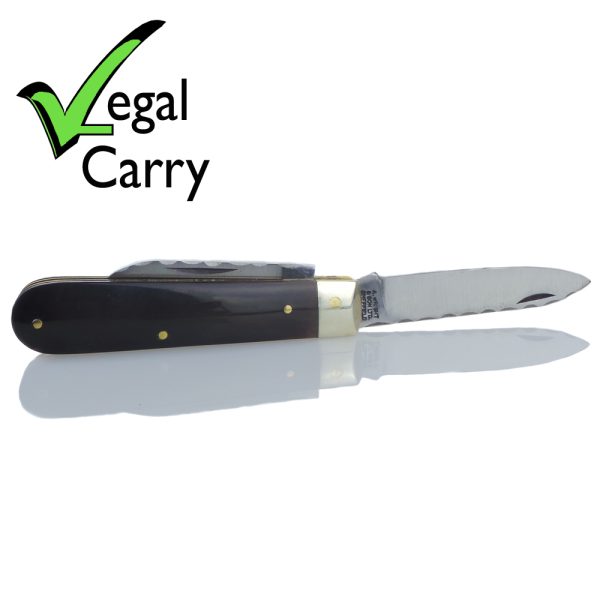 A. Wright & Son 41 Buffalo Twin Blade Gentleman's Scallop Back - 7.1cm - Image 2