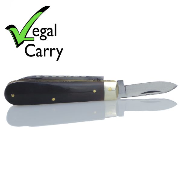 A. Wright & Son 41 Buffalo Twin Blade Gentleman's Scallop Back - 7.1cm - Image 3