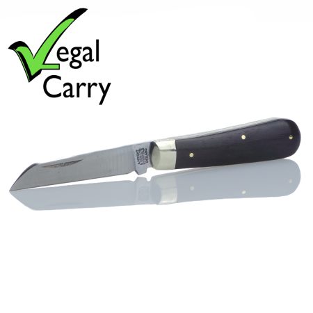 A. Wright British Made Traditional Lambfoot Knife Wood Handle | SportingCutlery.co.uk