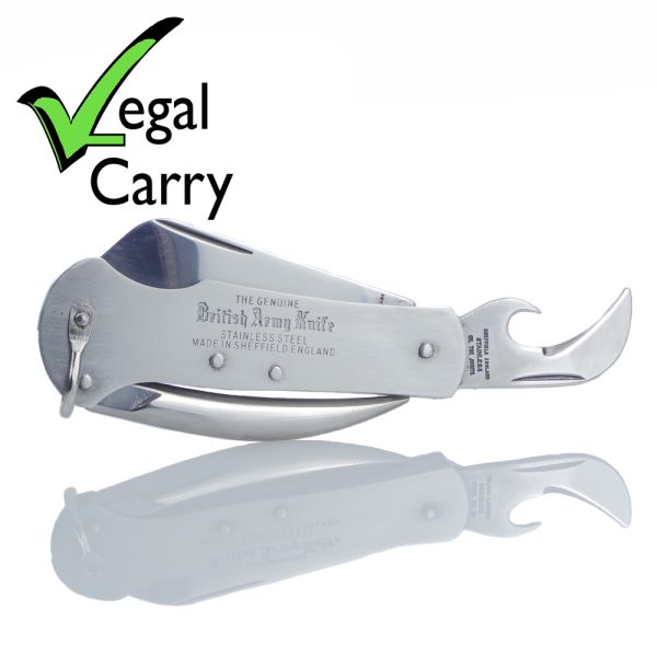 A Wright Genuine British Army Pocket Knife EDC - 6cm Blade - Image 4