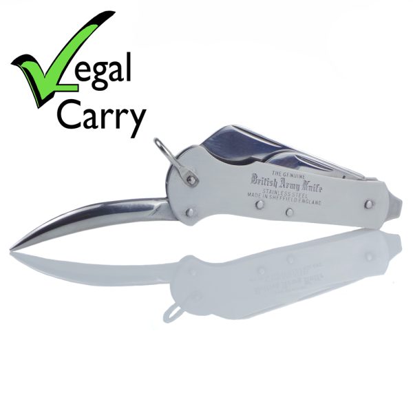 A Wright Genuine British Army Pocket Knife EDC - 6cm Blade - Image 3