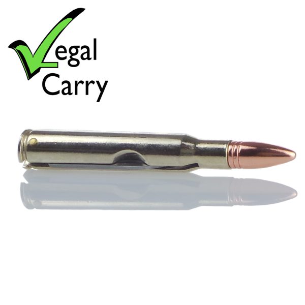 Folding Every Day Carry (EDC) Novelty Bullet Pocket Knife. Blade length 4.3cm - Image 2