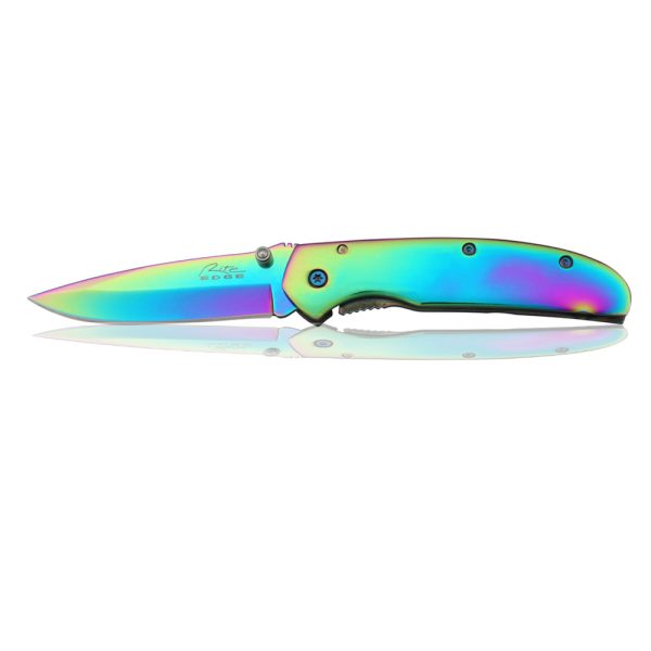 Rite Edge Rainbow IV Framelock Folding Pocket Knife | SportingCutlery.co.uk