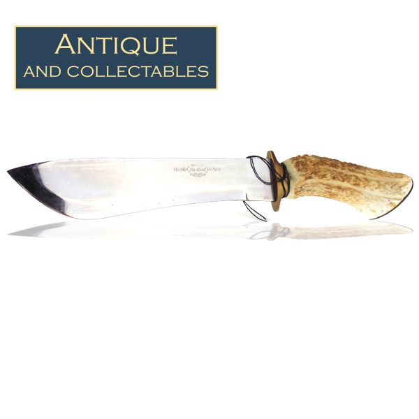 Pat Mitchell Large Skinner Bowie Knife - 21cm Blade.