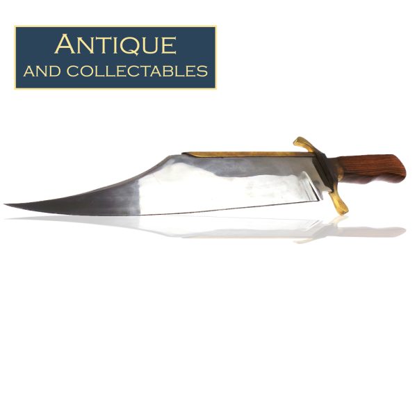 Large Alamo Style Bowie Knife - 32cm blade