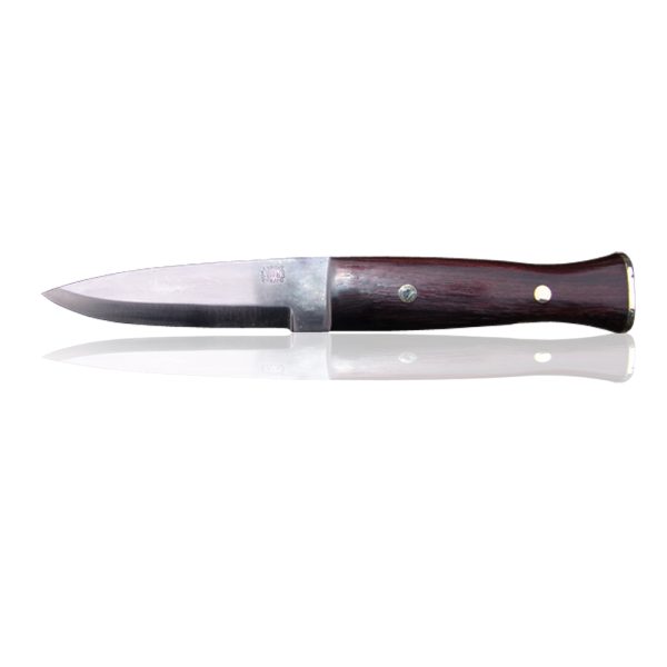 A. Wright Bushcraft Knife Rosewood End Cap - Blade 10.5cm