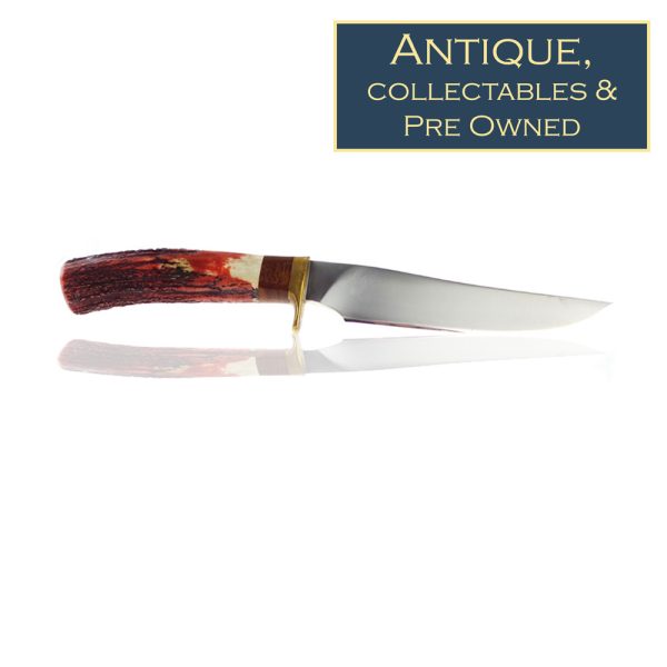 Early Alan Wood Sheath Knife - 15.5cm Blade - Image 2