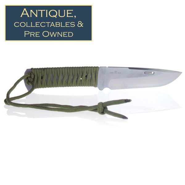 Rockstead CHU HPC. HRC 65 leather sheath