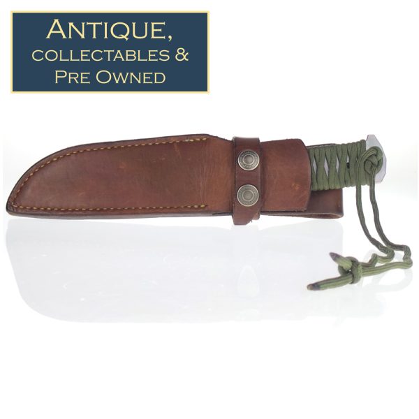 Rockstead CHU HPC. HRC 65 leather sheath