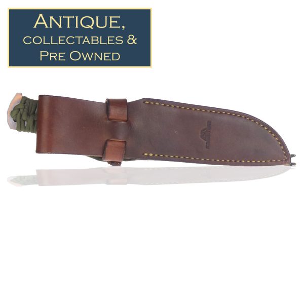 Rockstead CHU HPC. HRC 65 leather sheath