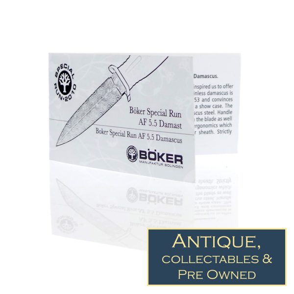 Boker Special Run AF 5.5 Damast No. 001/199 - Image 3