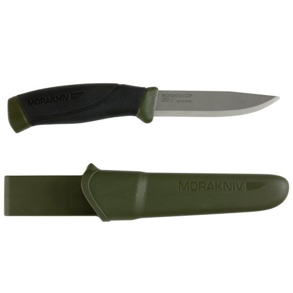 Mora Kniv Companion 840MG Carbon Non Slip, Blade 10cm - Image 2