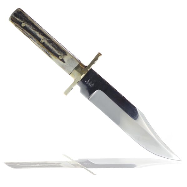 A.Wright Bowie Style With Stag Handle & Work Back Handle. - Image 2