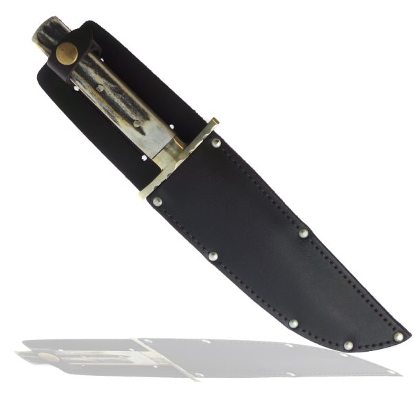 A.Wright Bowie Style With Stag Handle & Work Back Handle. - Image 4