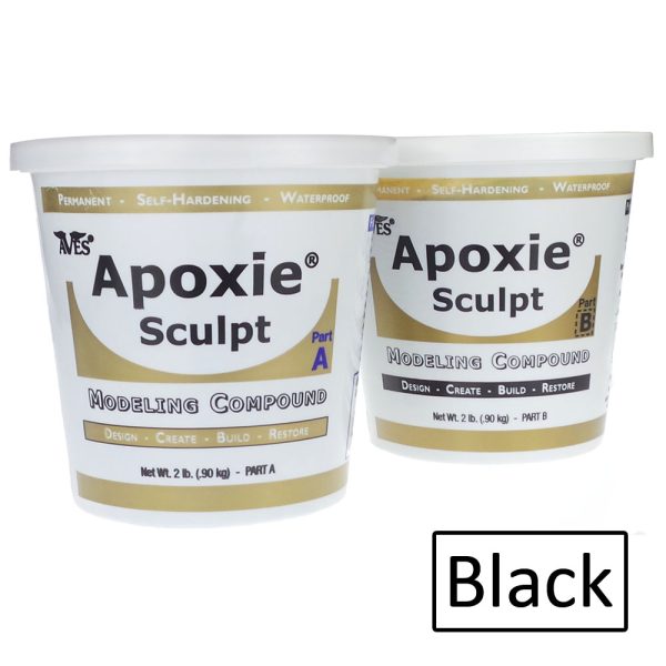 Aves Apoxie Sculpt - Modelling Compound 4lb Kit in Black Aves Apoxie Sculpt - Modeling Compound 4lb Kit in Black | SportingCutlery.co.uk