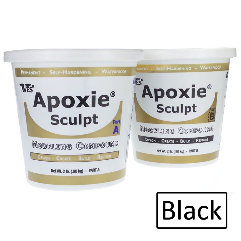 Aves Apoxie Sculpt 1 lb. Silver Grey, 2 Part Modeling Compound A & B