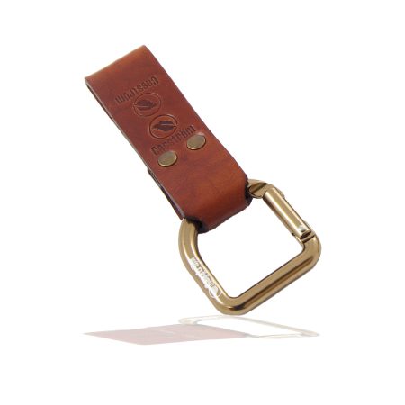 Casstrom No.3 Leather Sheath Dangler in Cognac | SportingCutlery.co.uk