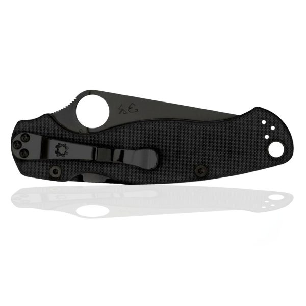 Spyderco Paramilitary 2 Black C81GPBK2 - 8.7cm Blade - Image 2