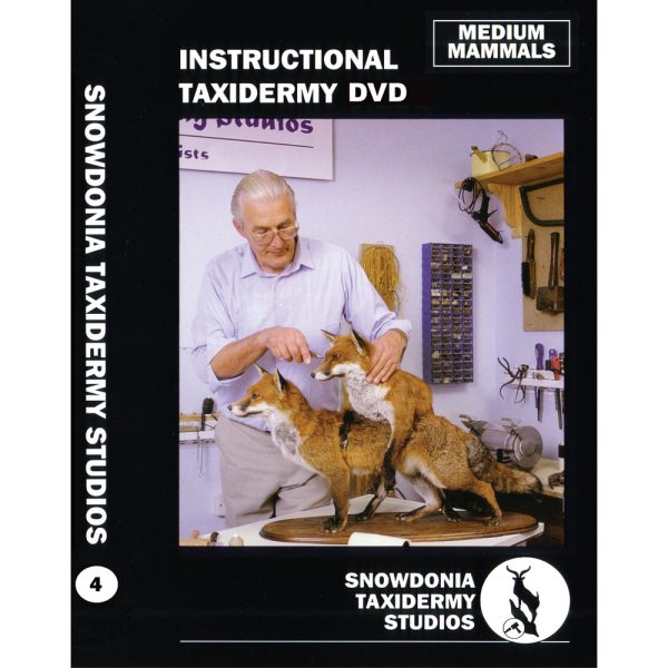 Taxidermy Instructional DVD - No.4 Medium Mammals