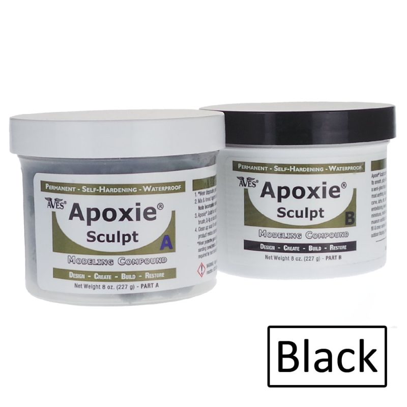 Aves Apoxie Sculpt Clay - 2 Part Modeling Clay Compound (A & B) - 1 Pound,  Epoxy Sculpt Clay for Sculpting, Modeling, Filling, Repairing, Simple to