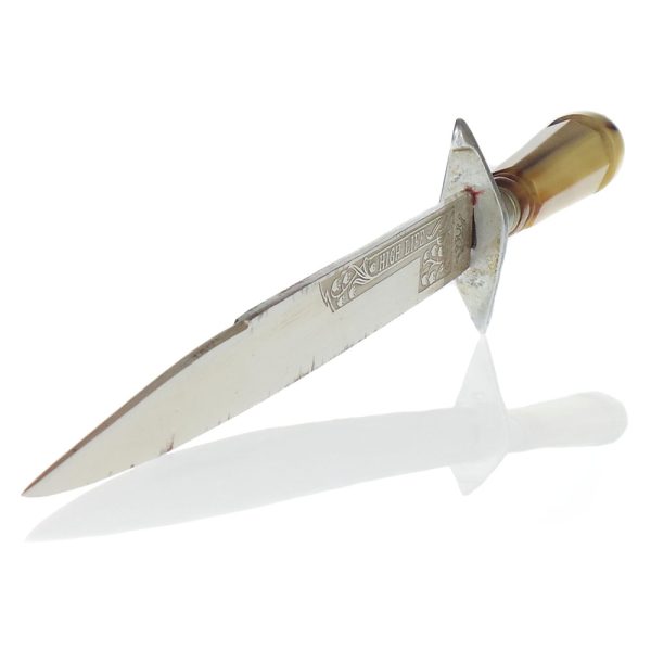 High Life Dagger with Horn Handle - Image 3