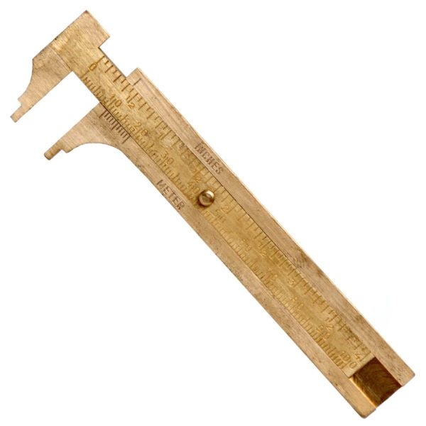 Rolson Tools 59163 100mm Brass Caliper