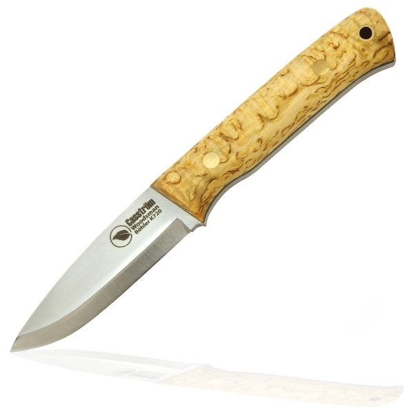 Casstrom Woodsman Birch Handle - 8.8cm Blade