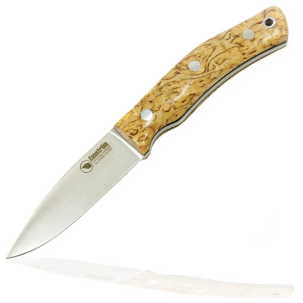 Casstrom Forest Knife Stabilised Birch - 10cm Blade