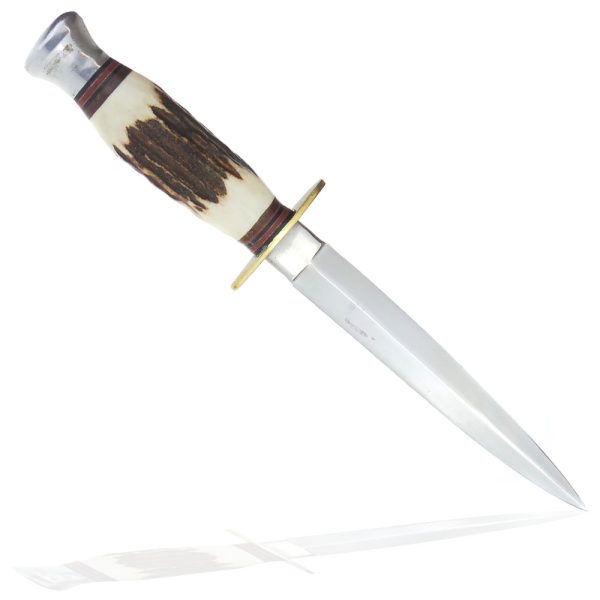 M M Slater Commando Dagger with Antler Handle