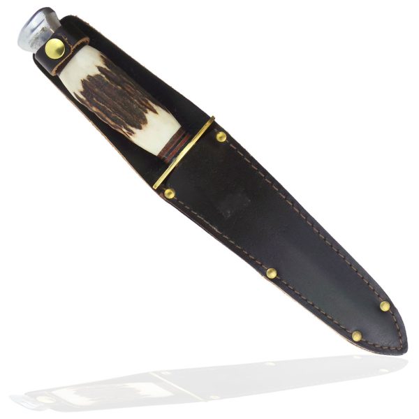 M M Slater Commando Dagger with Antler Handle - Image 3