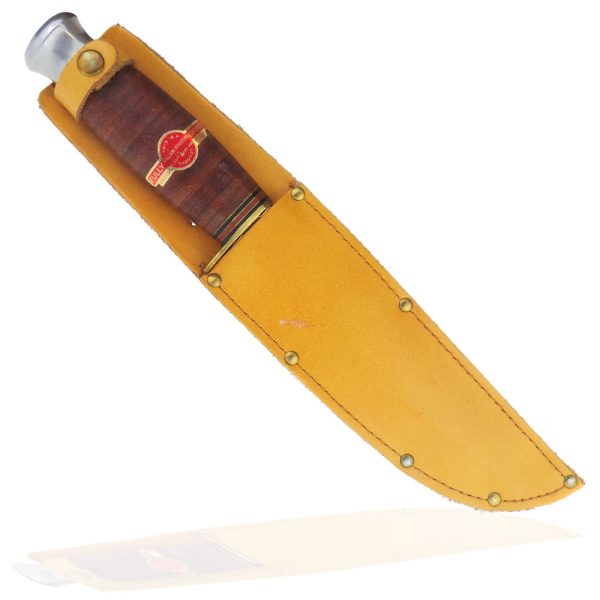 William Rodgers 6 Inch Clip Point Blade with Stacked Leather Handle - Image 3
