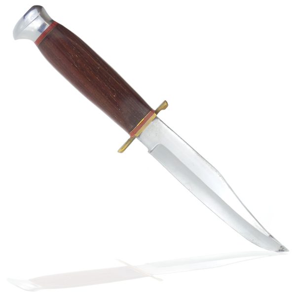 Linder Original Bowie Knife with Wooden Handle