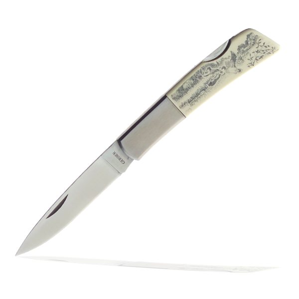 Gerber Ducks Scrimshaw Folder 07674