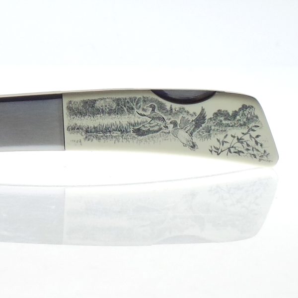 Gerber Ducks Scrimshaw Folder 07674 - Image 2