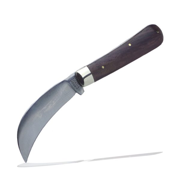 A Wright 120 Wood Full Pruner pocket knife. Carbon Blade Length 8cm