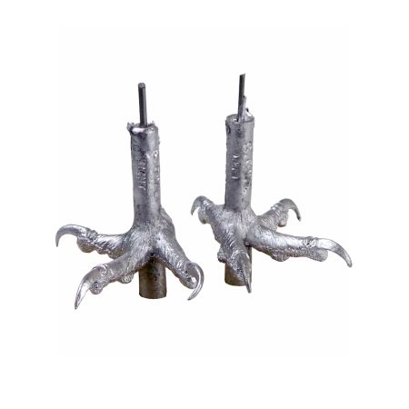 Pewter Bird Feet Barn Owl