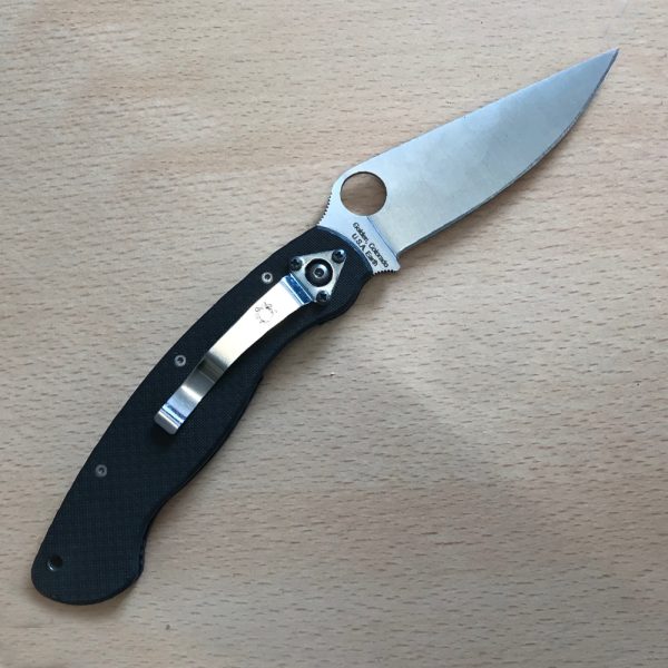 Spyderco Military BG42 Stainless Blade & Carbon Fiber Handle - Image 2