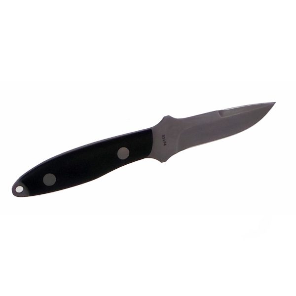 Superb Bill Sanders Boot Knife with Handmade Leather Friction Sheath