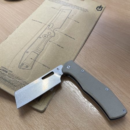 Gerber Flatiron™ FE (Cleaver, Folding Clip Knife) - Open Pack
