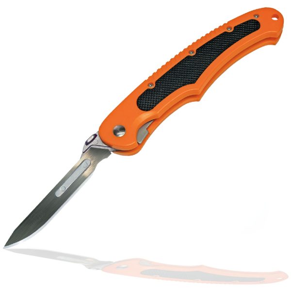 Havalon Piranta Bolt Orange Scalpel Knife - 7cm Blade