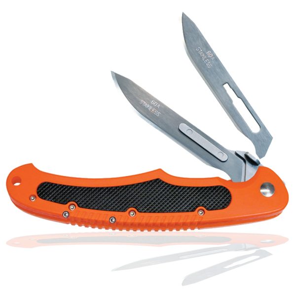 Havalon Piranta Bolt Orange Scalpel Knife - 7cm Blade - Image 2