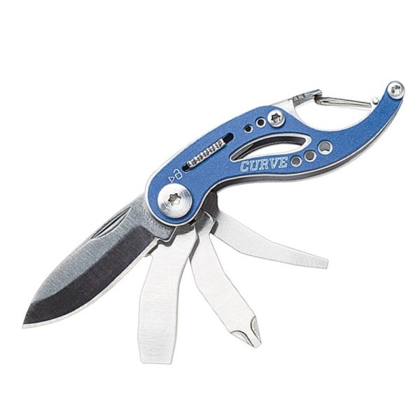 Gerber Essentials Curve Pocket Multi Tool with 6 tools - Open pack