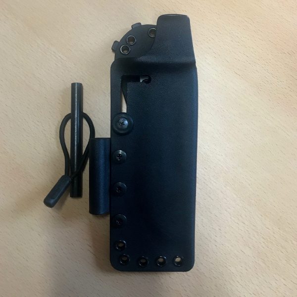 Andrew Jordan Black Scout and Andrew Jordan Hog Knife along with Blackhawk Strike Platform and mount in a Strike Systems Hard Case | SportingCutlery.co.u