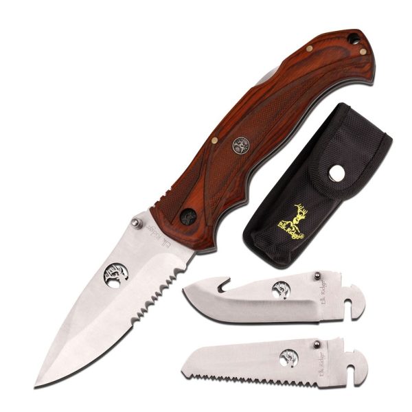 Elk Ridge Folding Exchange-A-Blade Hunting Set - sportingcutlery.co.uk