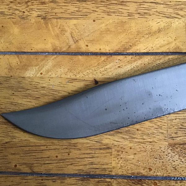 USA Ontario Knife Tru-Edge Bowie with Stacked Leather Handle - no sheath - Image 7